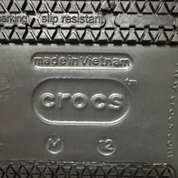 CROCS Bistro Work Clog Size 12 Men New with Tags  Black Clogs main image 9